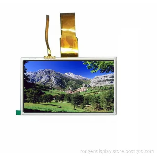 Rg070cqt-01r with Touch Screen 7 Inch 800*480 TFT LCD Display
